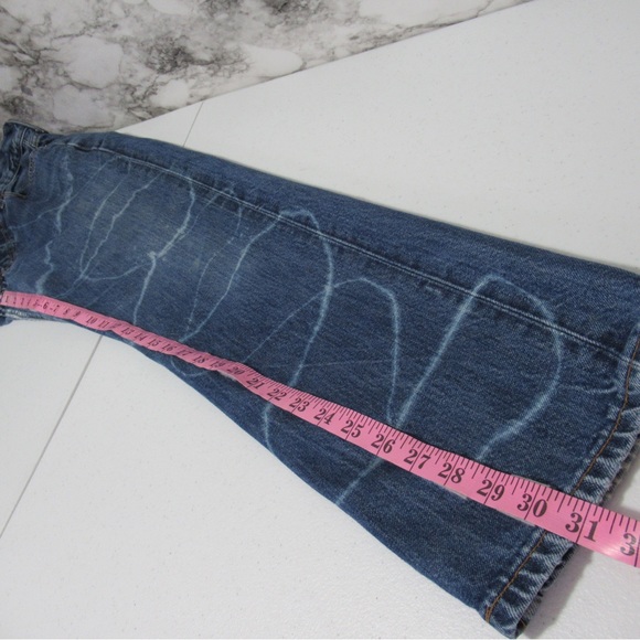 Levi’s Vintage Denim Jeans Bleach Acid Wash Detail Size 27 - Picture 16 of 17